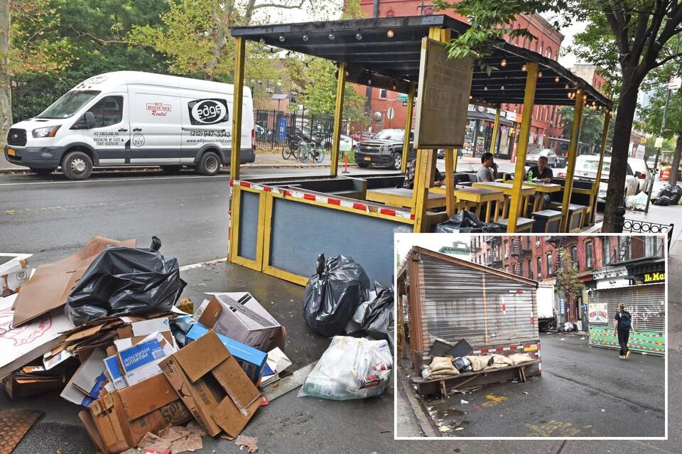 Ugh! NYC's rat-attracting, traffic-snarling menace is back with a vengeance