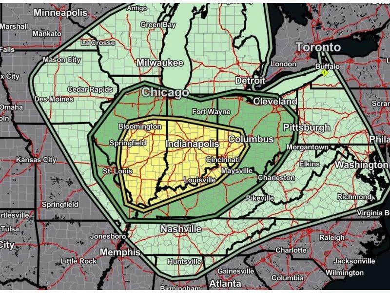 Tornado Threat Targets Southern Illinois, Southern Indiana and ...