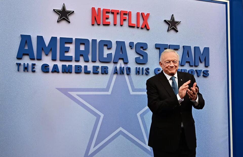Jerry Jones reflects on the past after screening new Dallas Cowboys ...