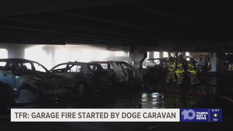 Tampa Fire Rescue reveals cause of garage fire at Grand Hyatt hotel ...