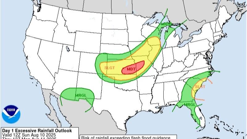 Missouri & parts of Kansas will see heavy rain & flash flooding in some ...