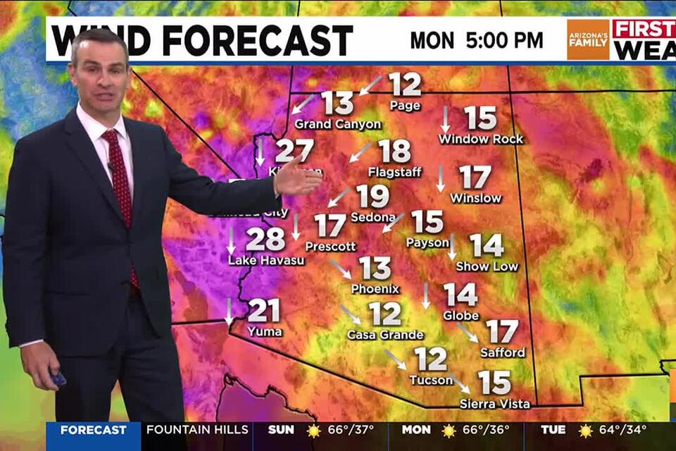 Near-normal temps with a cool down for Phoenix area - NewsBreak
