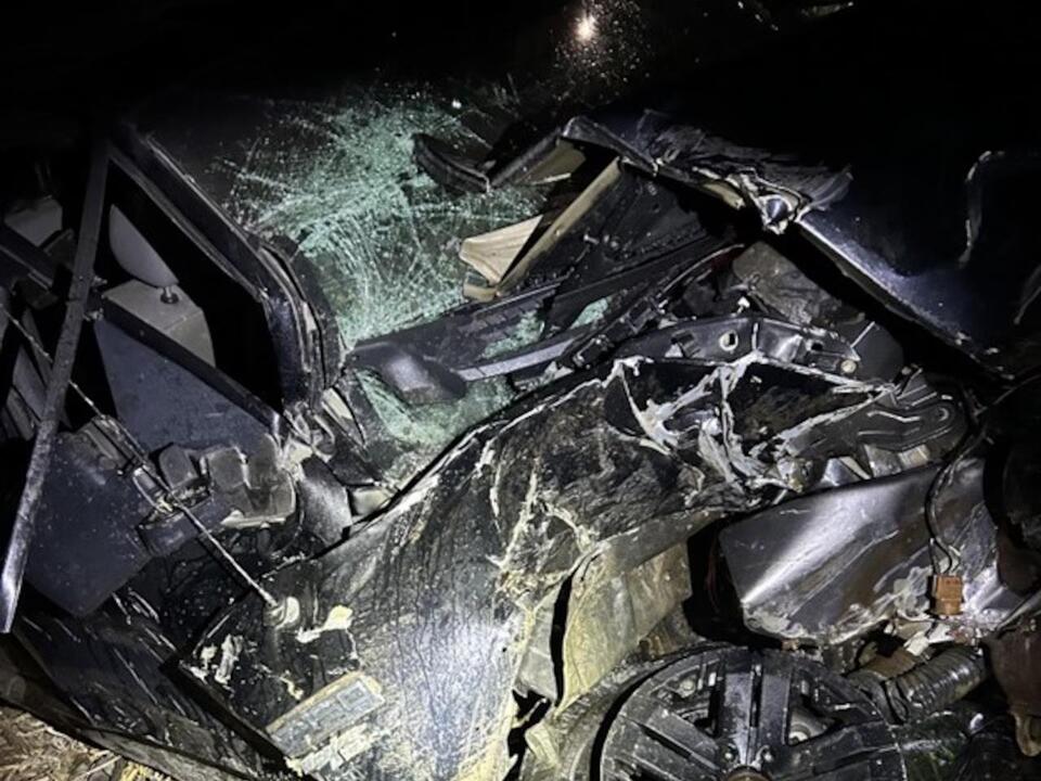 Train crashes into truck parked on railroad tracks