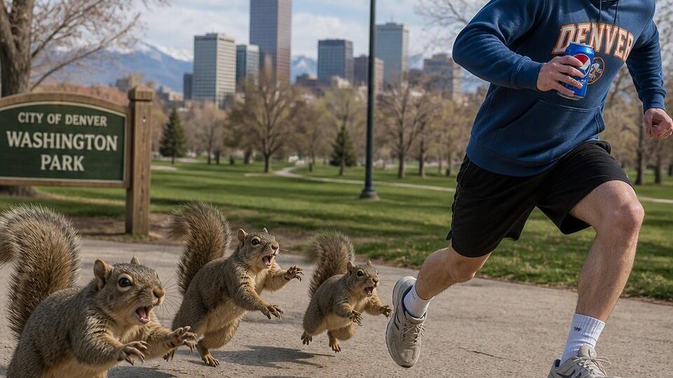 Don’t give Denver’s hot, begging squirrels Pepsi; bring water instead