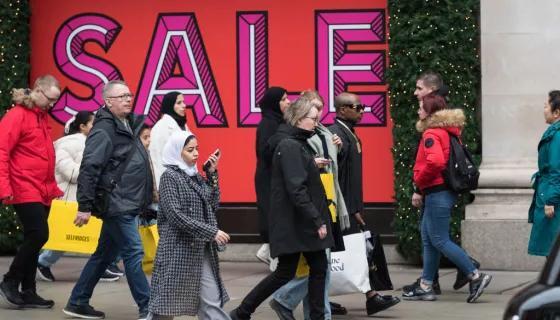 Day after christmas shopping sales