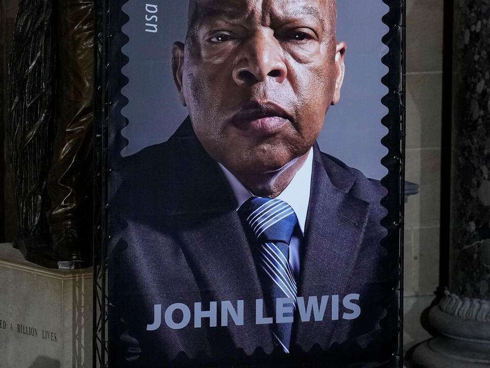 John Lewis, an avid stamp collector, honored with his own USPS Forever