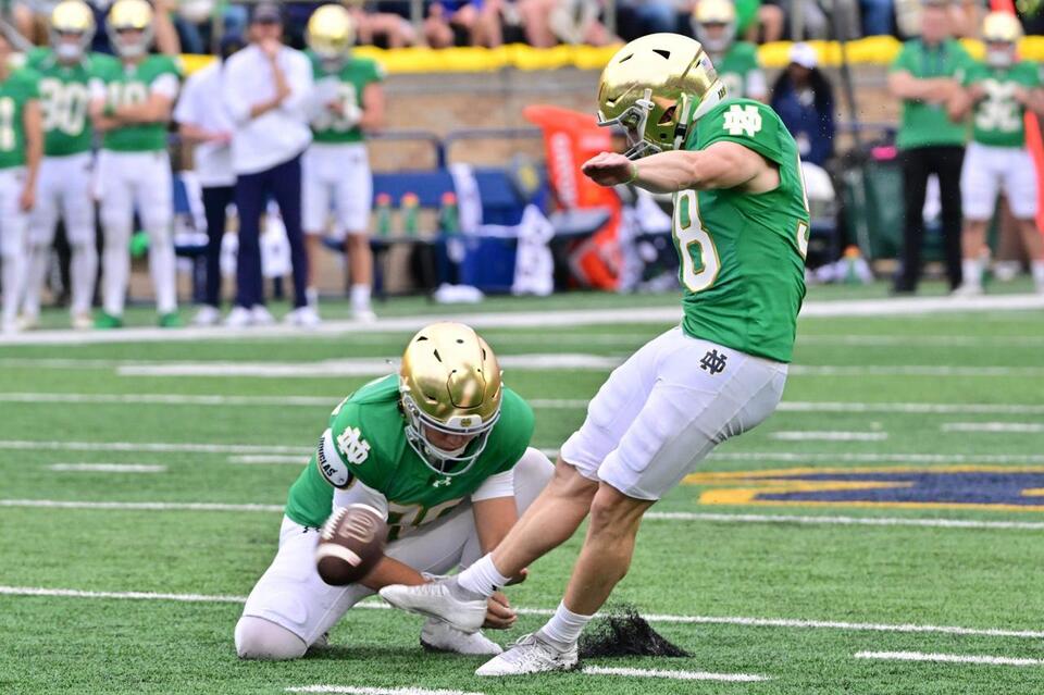 ‘That Was Huge’ – Marcus Freeman Praises Notre Dame Kicker Mitch Jeter ...