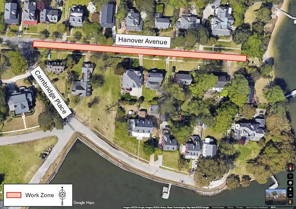 🚧 Hanover Ave sewer line work starts Oct. 26 in Larchmont - NewsBreak