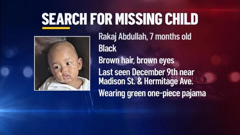 Chicago police searching for missing 7-month-old baby - NewsBreak
