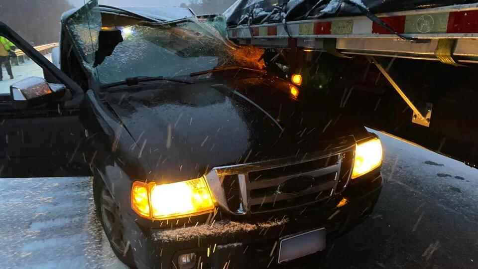 Slippery road conditions cause crashes across New England - NewsBreak