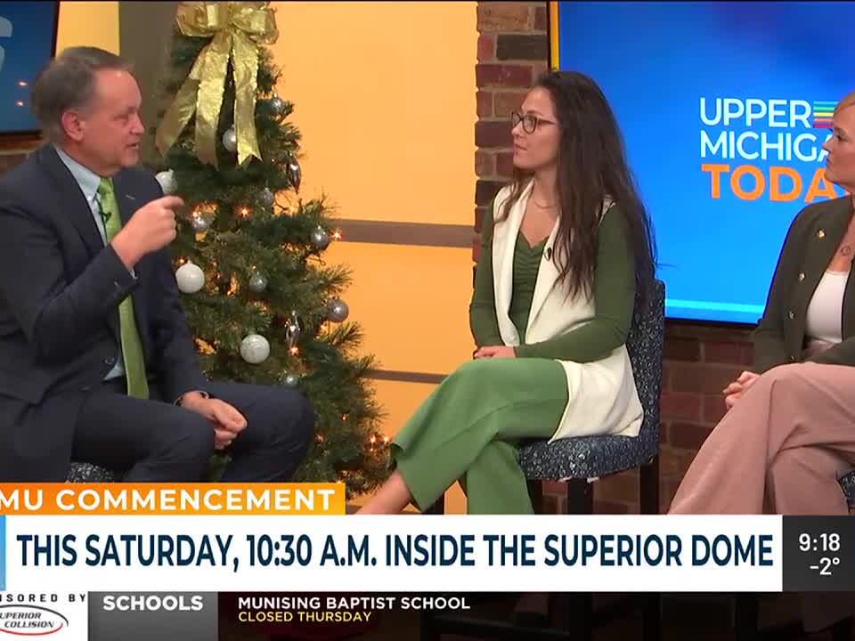 Upper Michigan Today NMU Midyear 2024 Commencement speakers