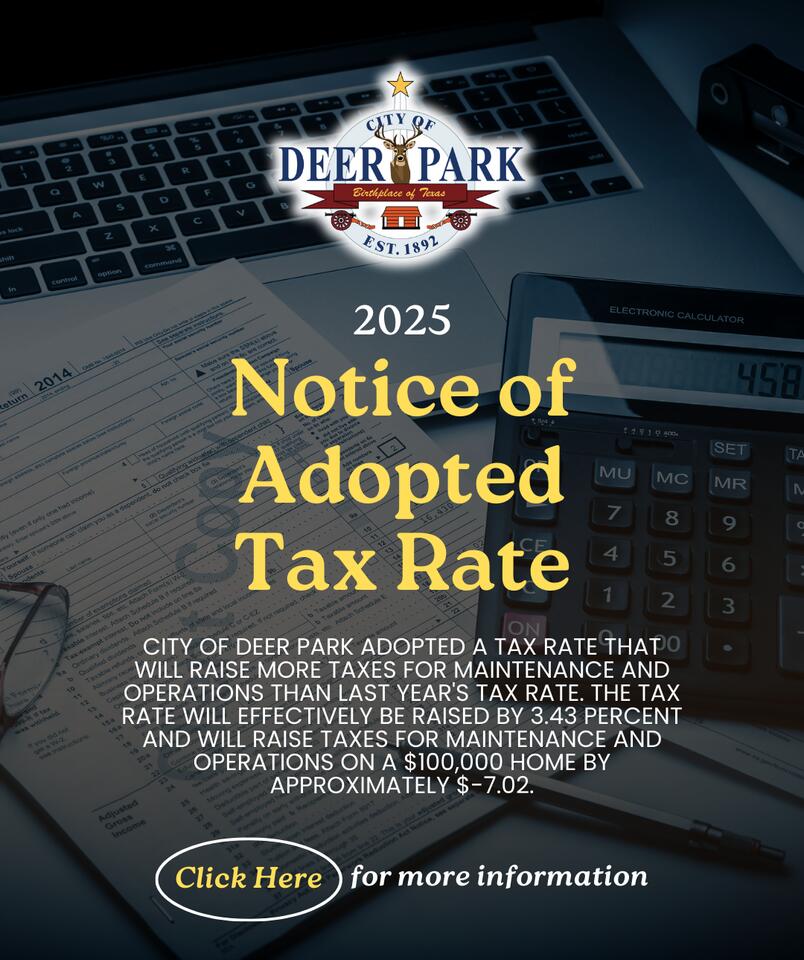 Notice of 2025 Adopted Tax Rate - NewsBreak