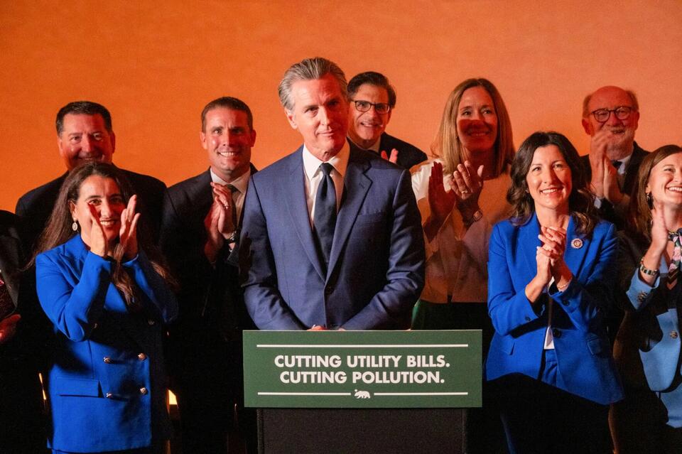 Gov. Gavin Newsom signs climate and energy bills boosting transit ...