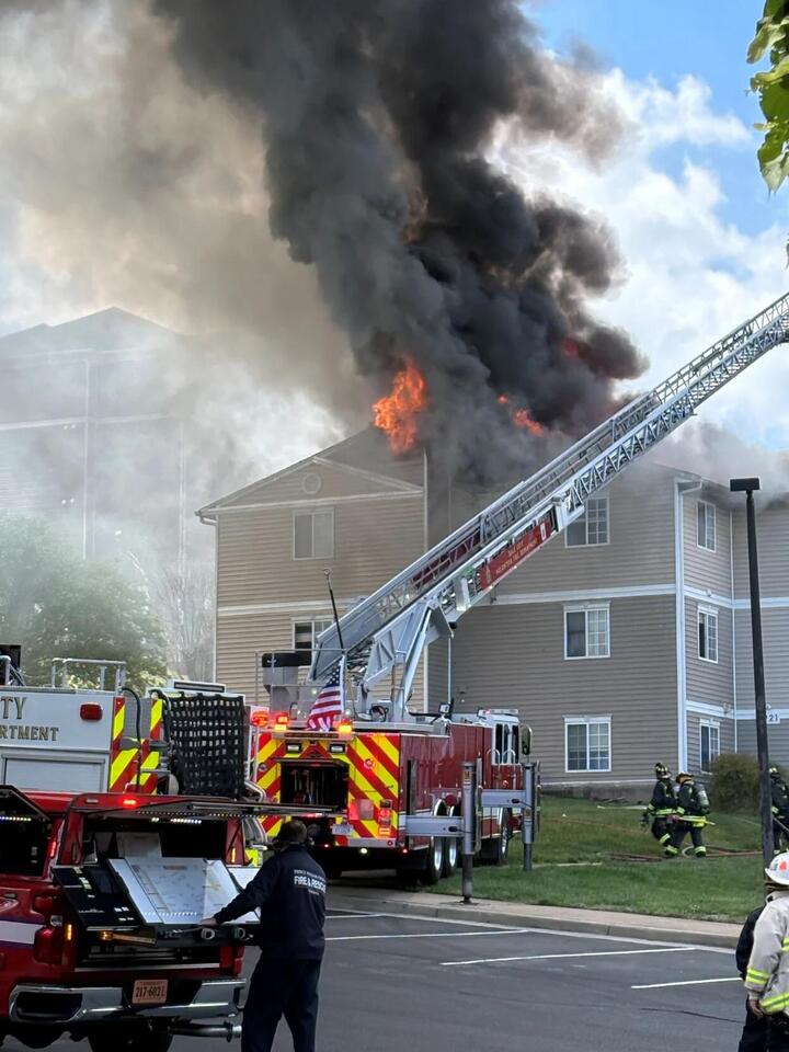 Three injured, 18 displaced after two-alarm apartment fire in ...