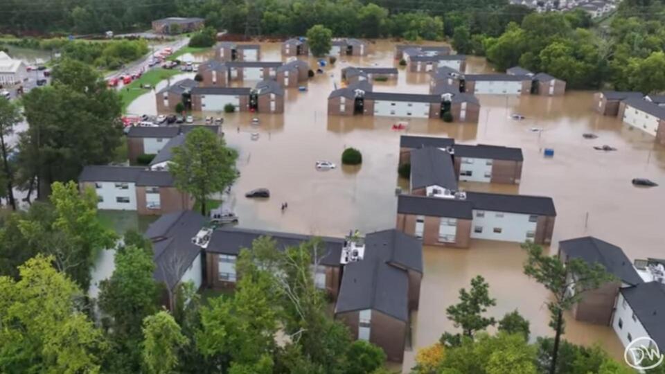 Drone video shows dramatic flooding in northwest Georgia as Chattanooga ...