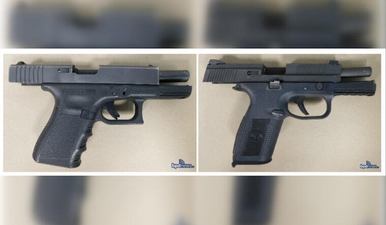 Boston Police Nab Two on Firearm Charges After Dorchester Gunfire ...