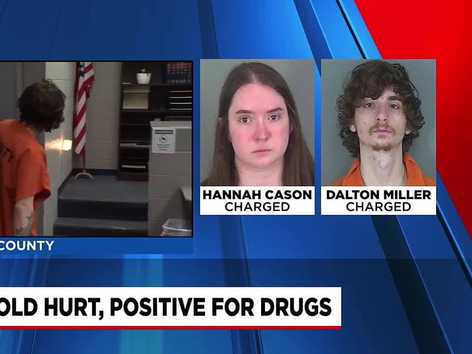 3 charged after baby tests positive for drugs