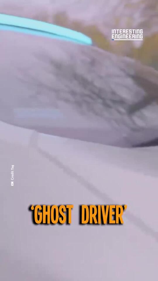 A ghost driver is disguised as a car seat to fool pedestrians into ...