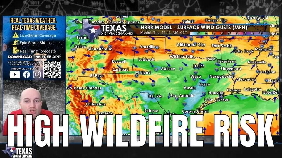 Texas Fire Danger Remains High; Panhandle Wildfires Continue Amid Red ...