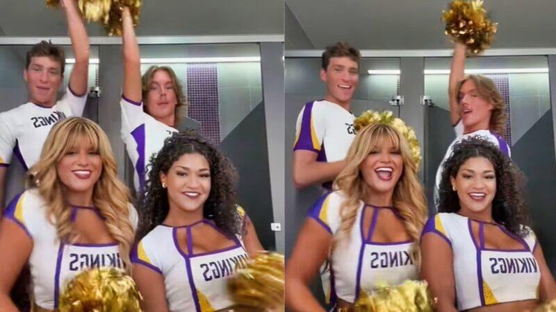Viral Bathroom TikTok Of The Vikings' Male Cheerleaders Has NFL Fans Fuming  Over 'Disrespectful' Act [VIDEO] - NewsBreak