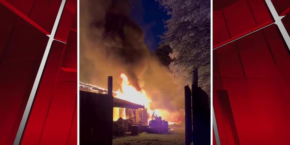 Southampton business fire brings in mutual aid crews