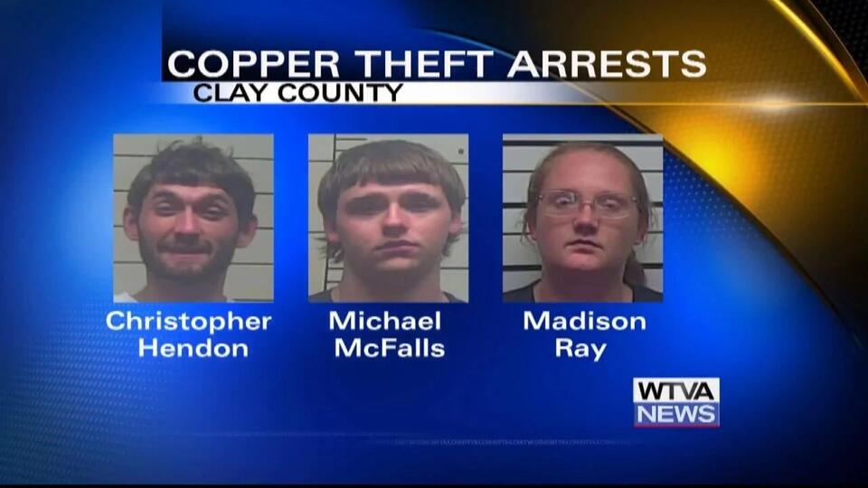 3 arrested after $46,000 worth of copper stolen from TVA facility in ...