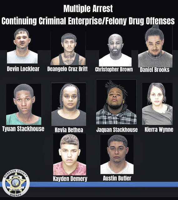 Multiple arrests made following months-long narcotics investigation at ...