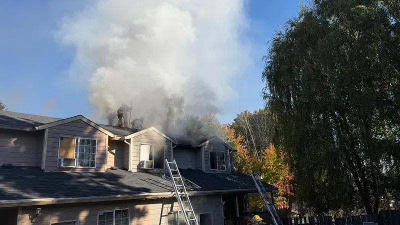 Crews douse 2-alarm fire at NE Portland apartment - NewsBreak