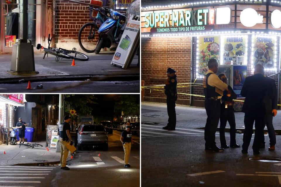 12-year-old son of cop gunned down outside NYC bodega, 2 men wounded in shooting
