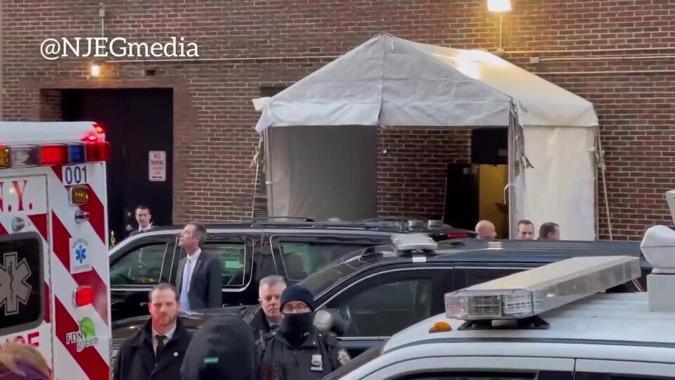 Vice President Kamala Harris gets heckled by protesters while leaving a ...