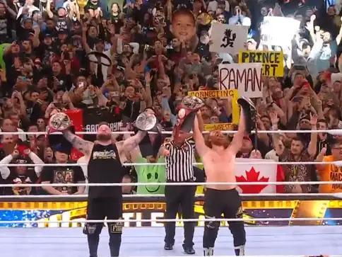 Kevin Owens and Sami Zayn crash the party