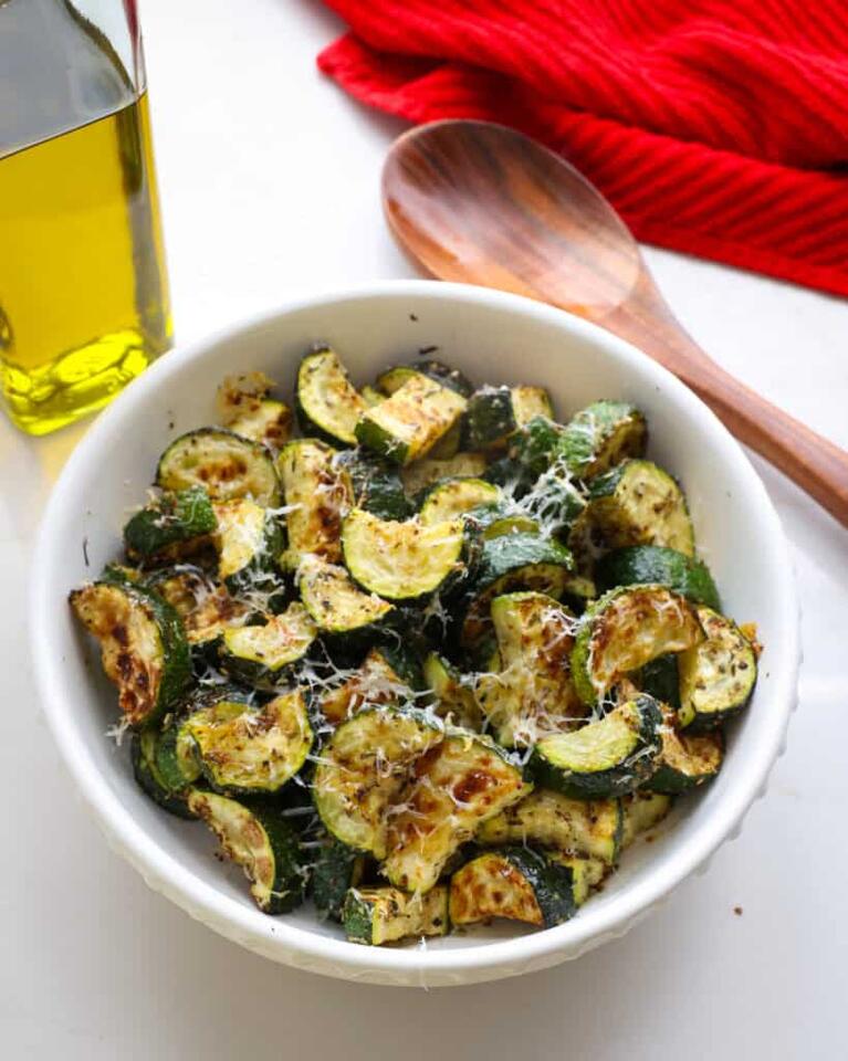 Oven Roasted Zucchini