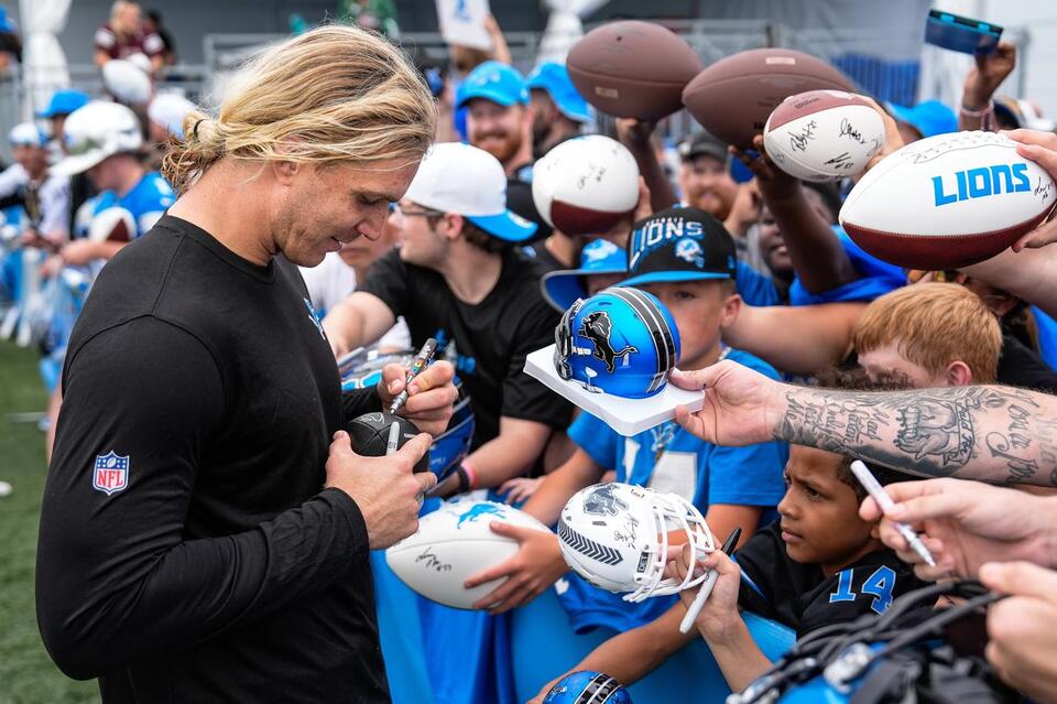 Detroit Lions' Alex Anzalone named captain for 5th time after contract ...