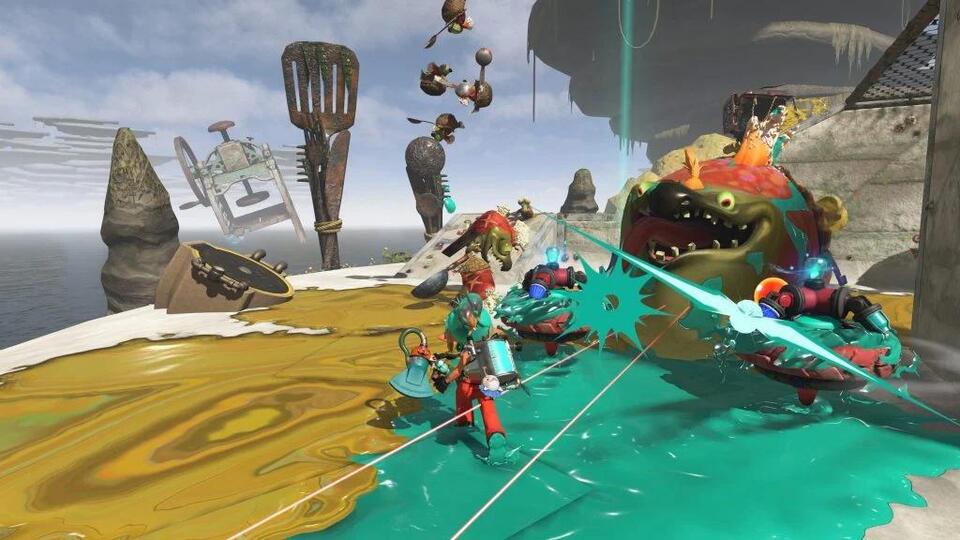 Splatoon Raiders demo kiosks should now be available at participating retailers