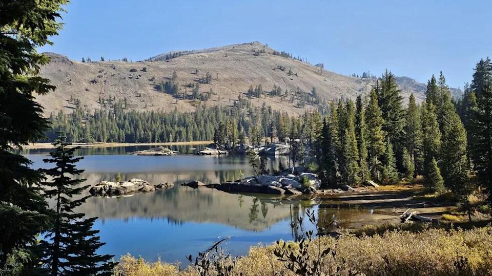 Tucked In The Northern Sierra Nevada Is An Artificial Mountain Lake