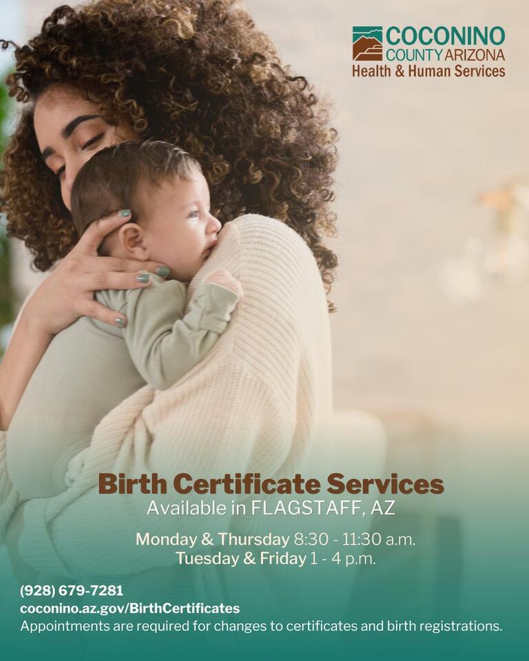 Birth certificate services in Flagstaff - NewsBreak