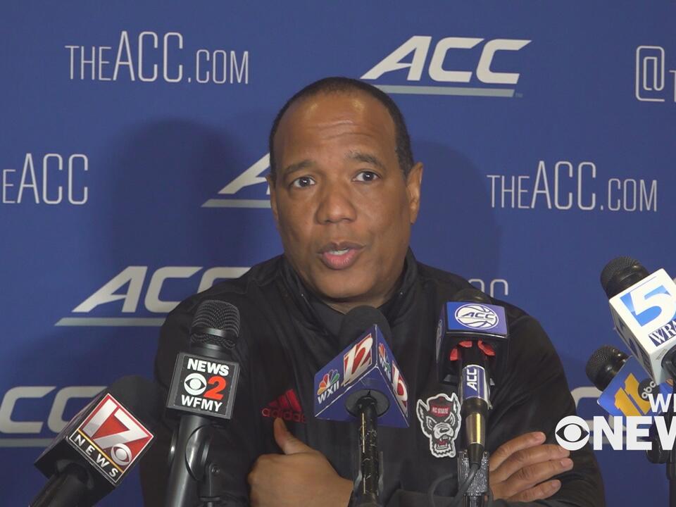 2024 ACC Tipoff NC State Head Coach Kevin Keatts