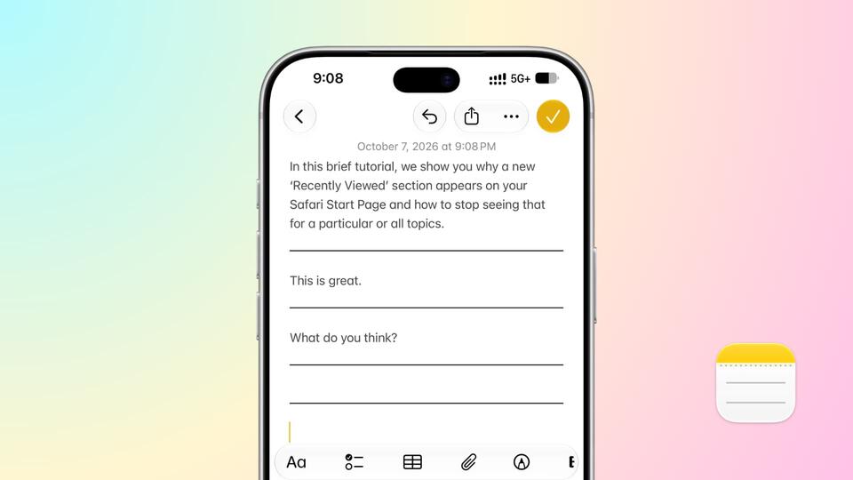 How to add divider lines in notes on iOS and macOS 27 - NewsBreak