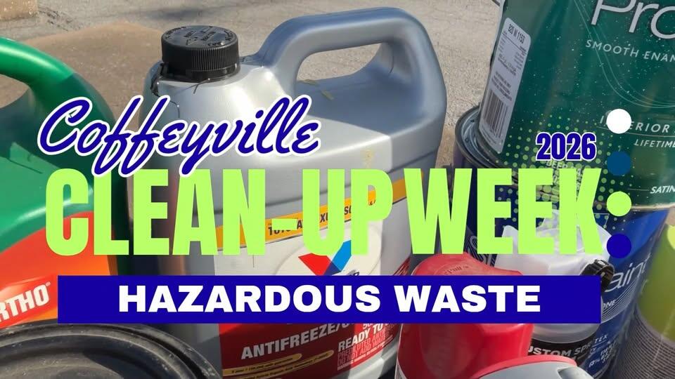 Household hazardous waste drop-off in Coffeyville - NewsBreak