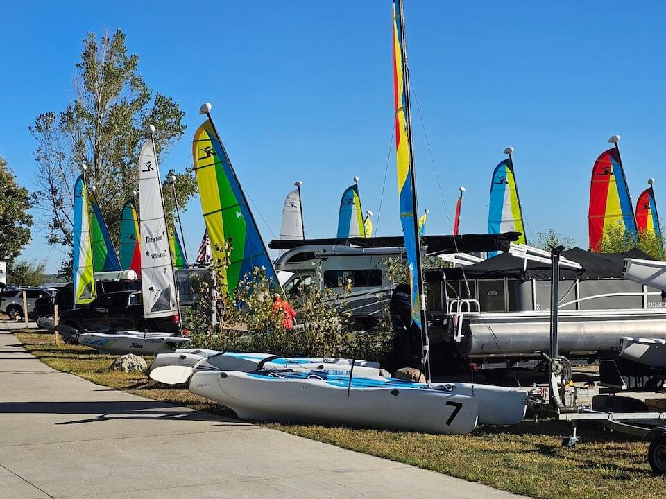 Lakes Area News Boat regatta competition happening on Big Spirit Lake