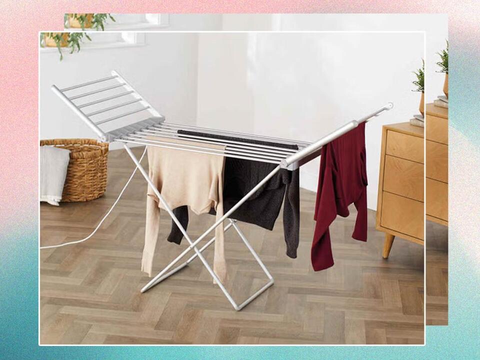 Aldi’s affordable heated clothes airer is back