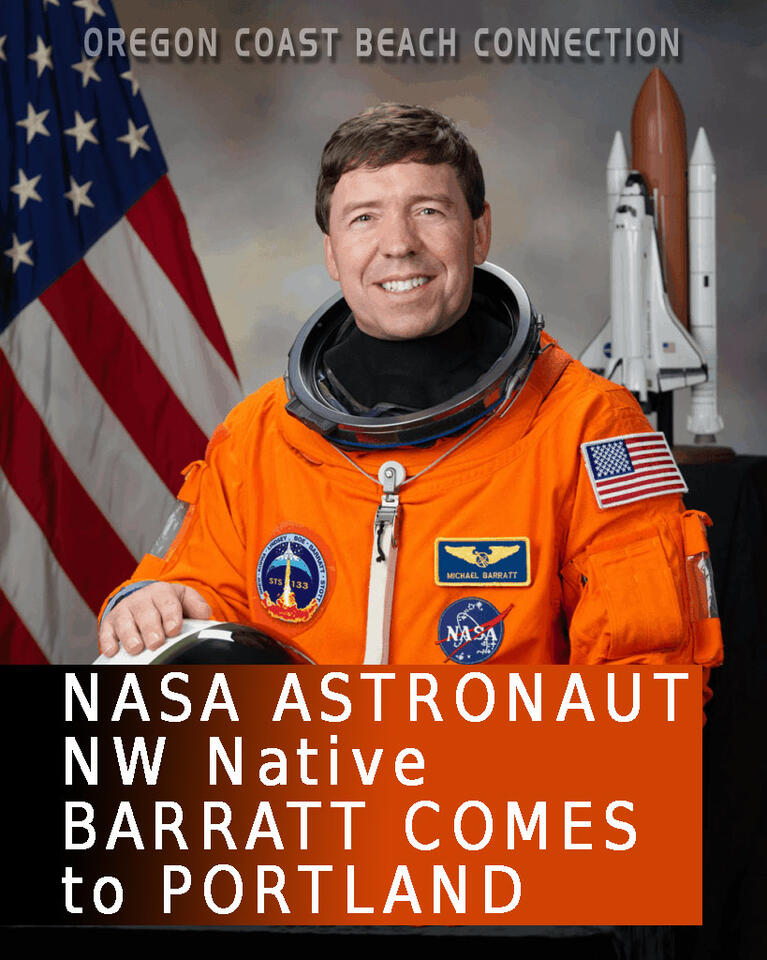 NASA Astronaut Barratt Appears at Portland's OMSI in October - NewsBreak