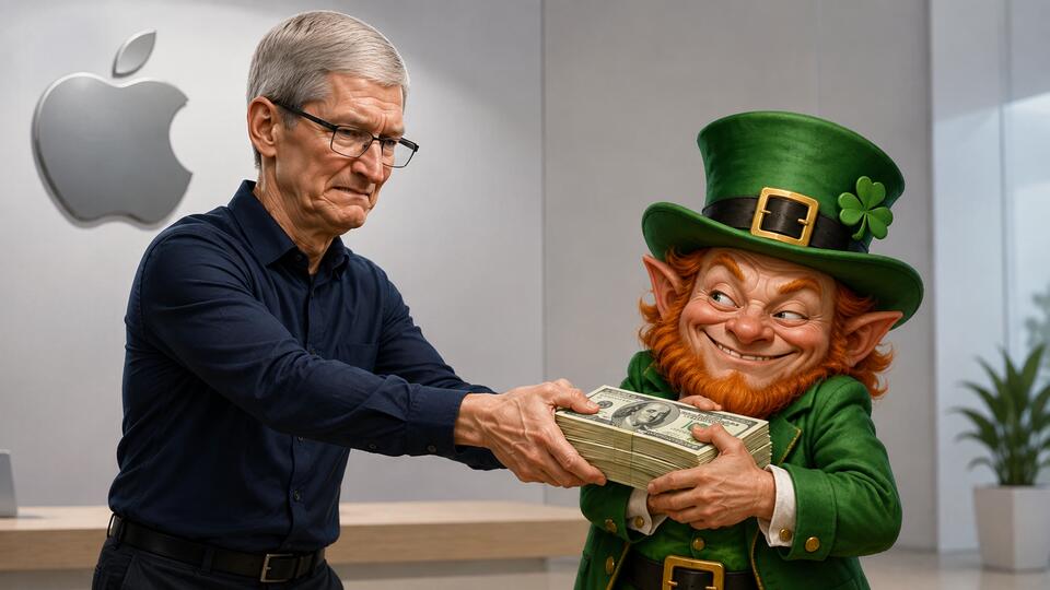 Apple tax cash floods Ireland