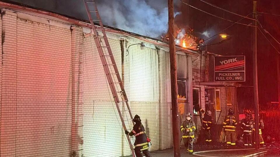 Third-alarm fire destroys Nittany Energy building in Williamsport ...