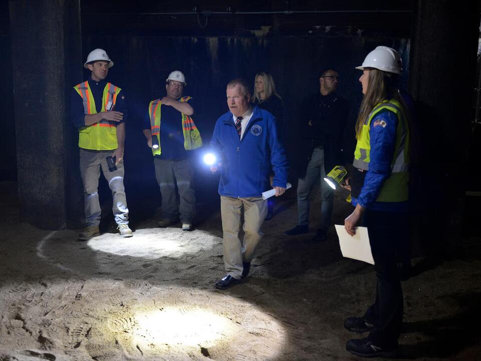 Gravity, engineering and planning Construction begins on 300 million