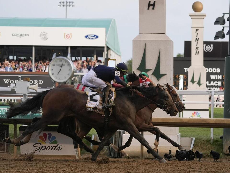 Mystik Dan wins 150th Kentucky Derby by a nose in the closest 3horse