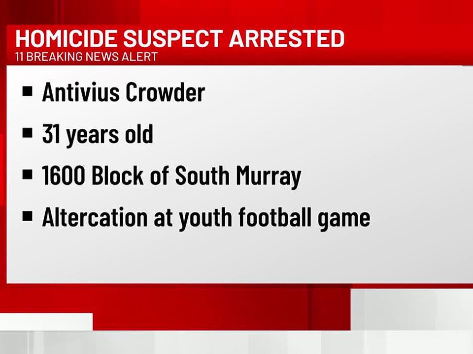 Suspect arrested following deadly shooting near youth football game in