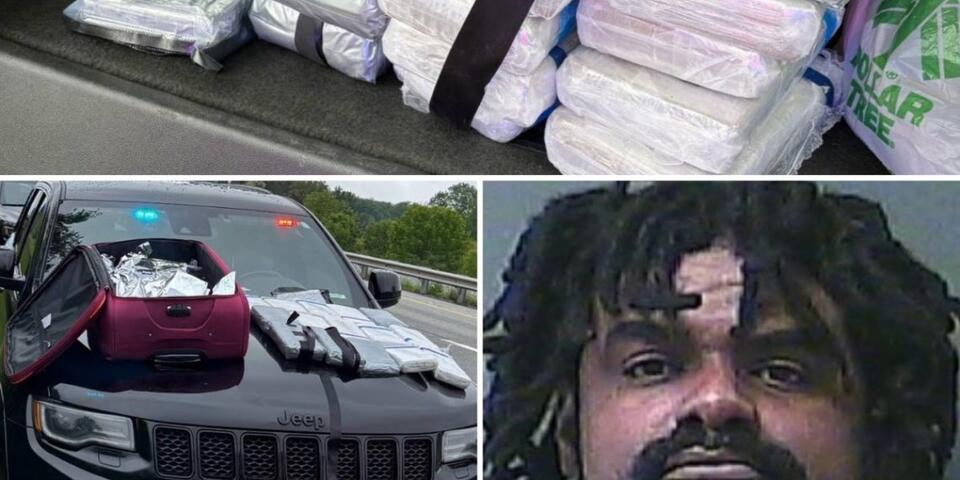 Traffic Stop Leads To Seizure Of 50 Pounds Of Methamphetamine And 16 ...