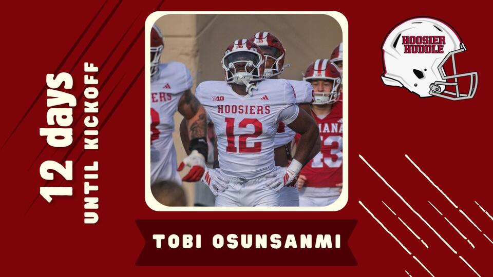 Countdown to 2026 Indiana Football- 12 Days Tobi Osunsanmi