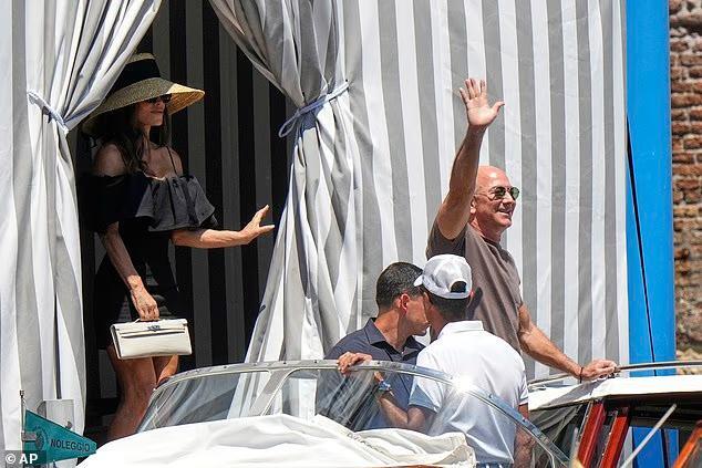 Lauren Sanchez and Jeff Bezos step out for first time since wedding